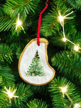 Christmas Tree Oyster Ornament