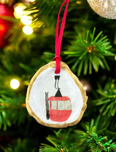 Red Gondola Ornament