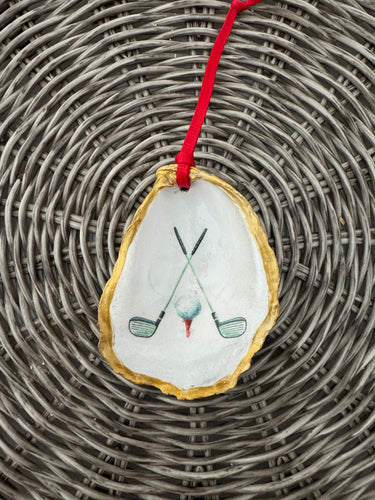 Golf Clubs Ornament