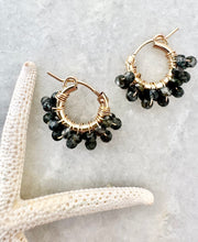 Small Wrapped Hoop Earrings