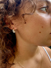 Small Wrapped Hoop Earrings