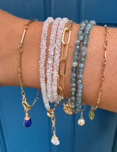Triple Gemstone Wrap Bracelet / Necklace