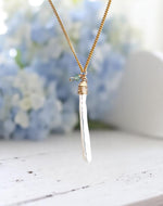Phuket Stick Pearl Accent Necklace