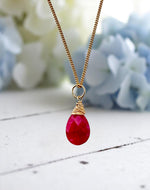 Rioja Ruby Necklace