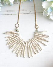 Phuket Stick Pearl Bib Necklace