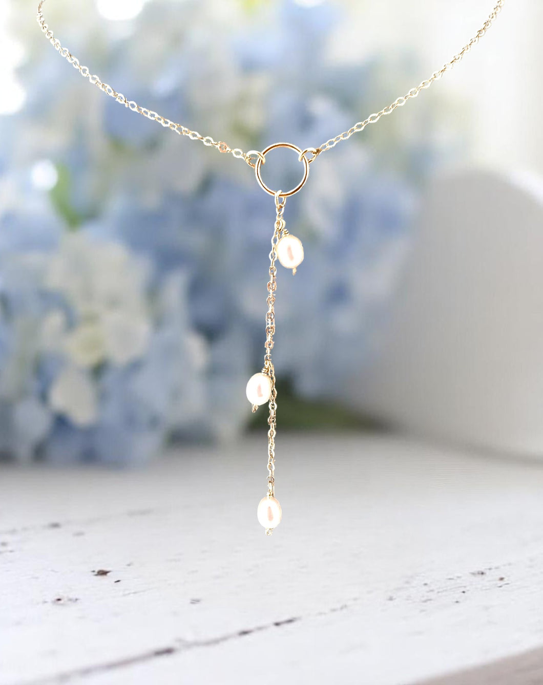 Tahiti Triple Y Necklace