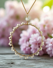 Bruges Circle Necklace ~ gold
