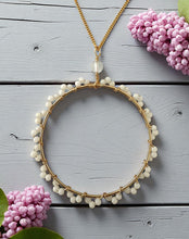 Bruges Circle Necklace ~ gold