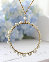 Bruges Circle Necklace ~ gold