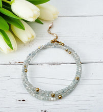 Triple Wrap Gemstone Bracelet