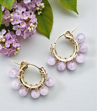5 Petal Power Hoop Earrings