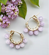 Petals Hoop Earrings