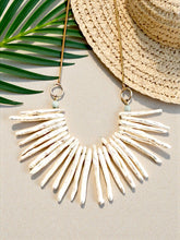 Phuket Stick Pearl Bib Necklace