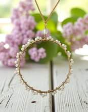Bruges Circle Necklace ~ gold