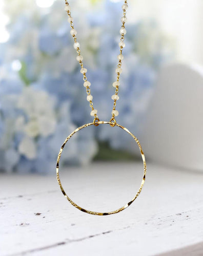 Tahiti Large Circle Necklace