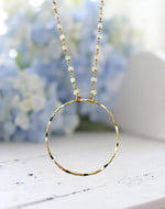 Tahiti Large Circle Necklace