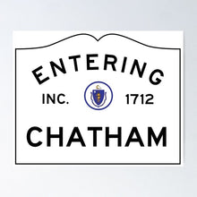 'Entering' Town Sign Clamshells