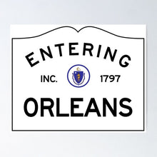 'Entering' Town Sign Clamshells