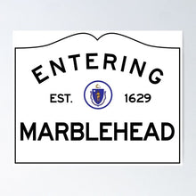 'Entering' Town Sign Clamshells