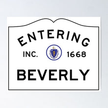 'Entering' Town Sign Clamshells