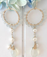 Seychelles Daisy Hoop Dangles