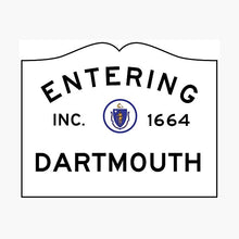 'Entering' Town Sign Clamshells