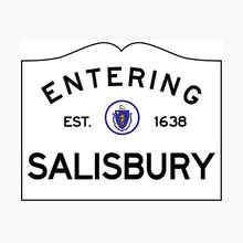 'Entering' Town Sign Clamshells