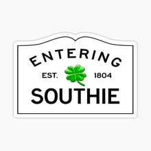 'Entering' Town Sign Clamshells