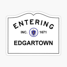 'Entering' Town Sign Clamshells