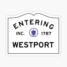 'Entering' Town Sign Clamshells