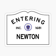 'Entering' Town Sign Clamshells