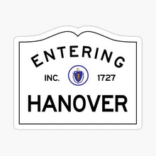 'Entering' Town Sign Clamshells