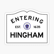 'Entering' Town Sign Clamshells