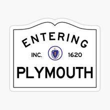 'Entering' Town Sign Clamshells