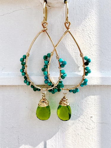 Jasmine Drop Earrings
