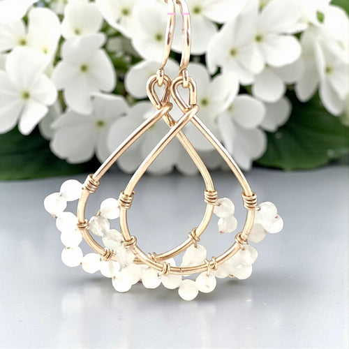 Jasmine Hoop Earrings - small