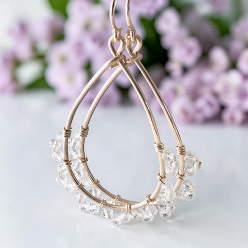 Jasmine Hoop Earrings