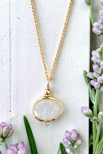 Bristol Bezel Necklace