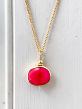 Bristol Bezel Necklace