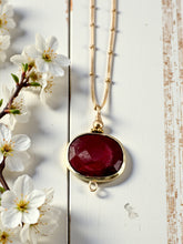 Bristol Bezel Necklace