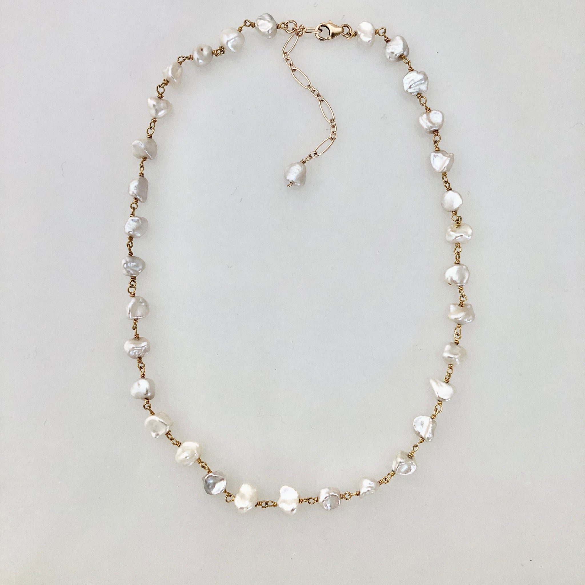 Tahiti Keshi Pearl Necklace – Sabina Furst Designs