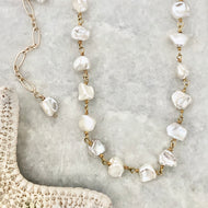 Tahiti Keshi Pearl Necklace