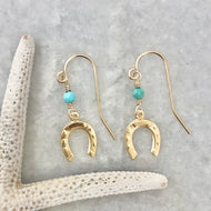 Saratoga Horseshoe Earrings