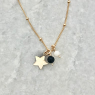 School Spirit Star Charm Necklace