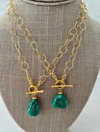 Amazonite Toggle Necklace