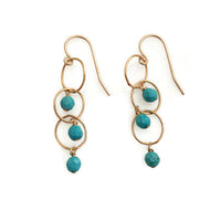Turquoise Triple Drop
