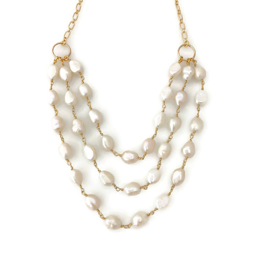 Tahiti Pearl Triple Necklace