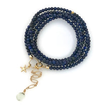 St. Lucia Gemstone Wrap Bracelet - Two in One