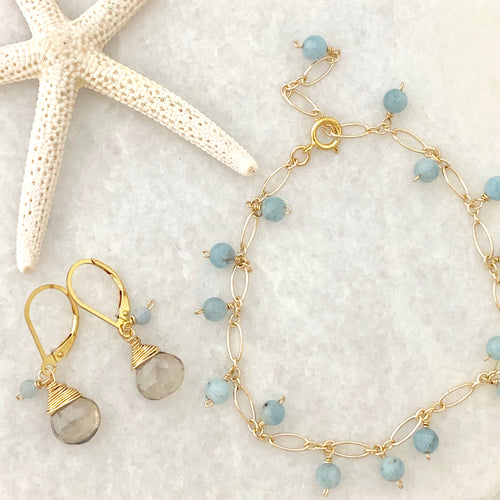 Newport Gift Set ~ bracelet & earrings
