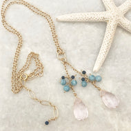 Tango Necklace ~morganite